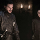 Jon and Arya looking at...something, possibly preparing for...something.